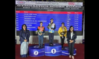 Gymnastics Glory for Pahel Shah